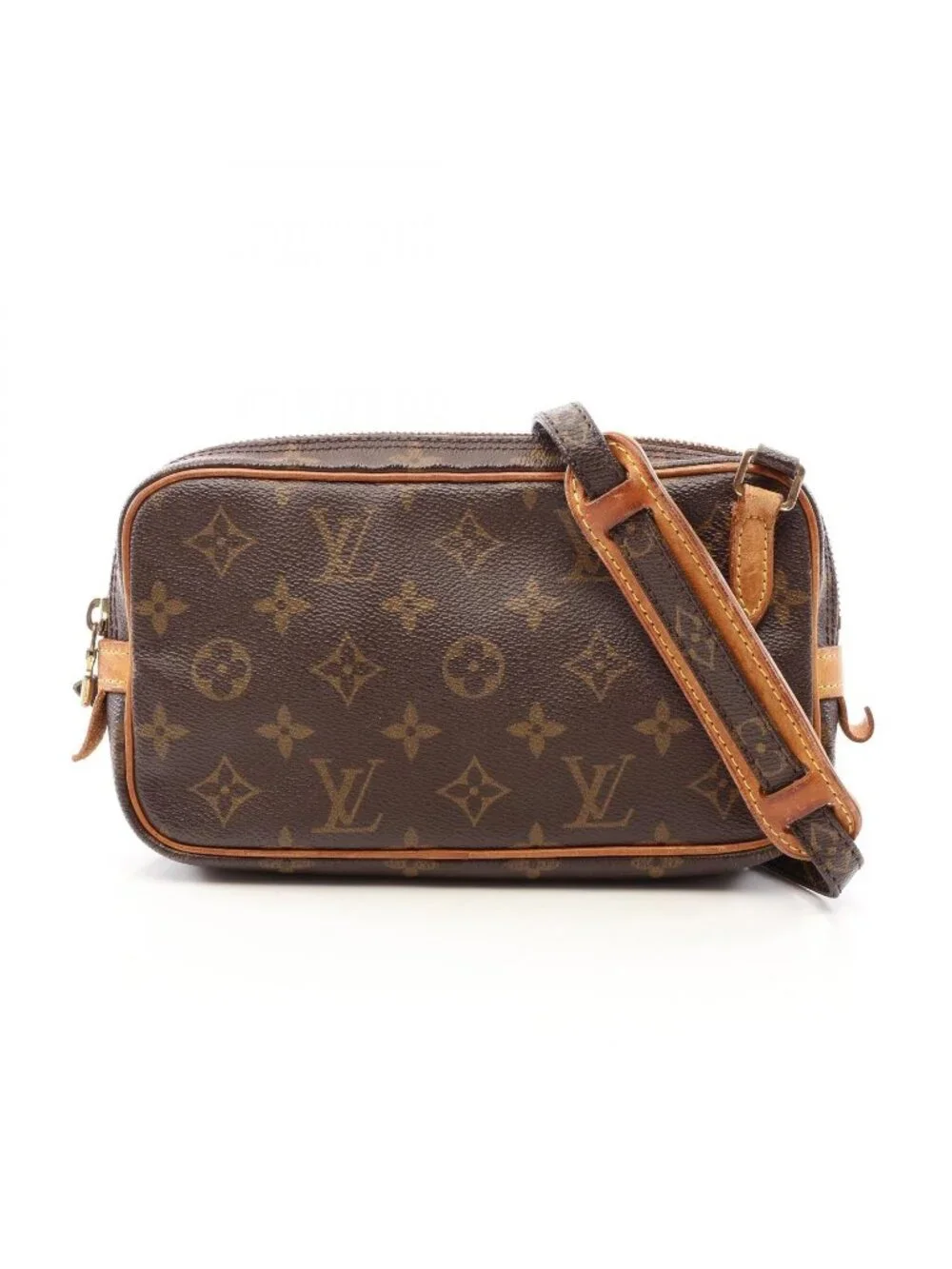 Louis Vuitton Shoulder Bag Marly Bandouliere Monogram Canvas Leather